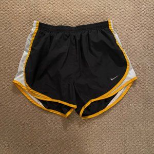 Nike Black/Yellow Tempo Shorts